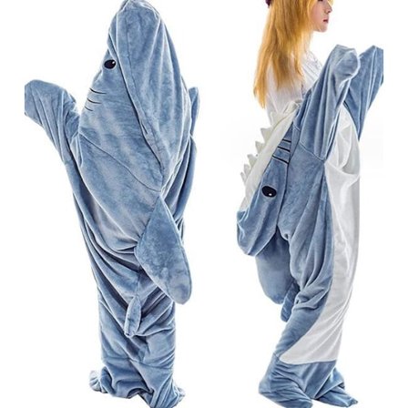 Sovepose til Voksne i Haj-Design - Enkeltstykke