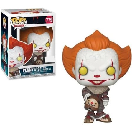 Figur - FUNKO - Pennywise 779 (Beverhat) - Vinyl - 9 cm - Multifarvet