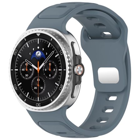 Armband för Samsung Galaxy Watch 8/Watch 8 Classic Enfärgat armband (Gråblå)