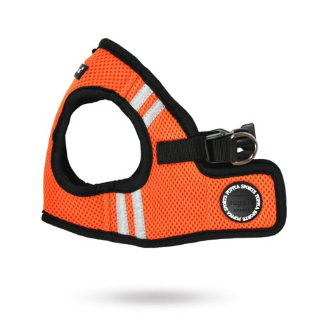 Puppia - Soft Vest PRO Oransje - Hundesele - Klassiske hundeseler, step-in, jacket seler, trekkseler, vinterseler & Y-seler på Doggie.no