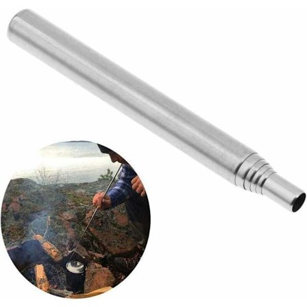 Taschenbalg, rustfrit stål sammenklappelig båludstyr taske camping overlevelse