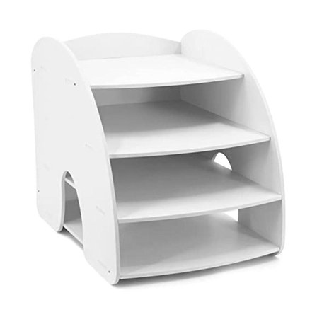 Skrivbordsmappställ 4-lagers Mappställ Filklassificering Avslutning Hemmakontor Klassrum Skrivbord P