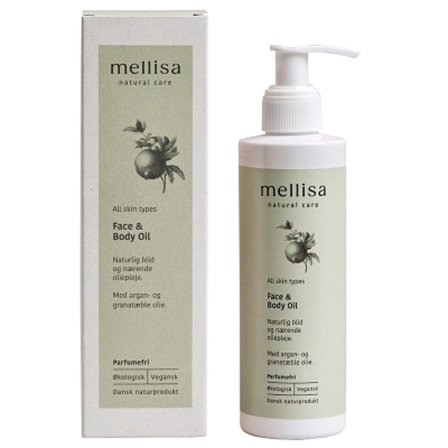 Mellisa Face & Body Oil 200 ml, Skincare, Ansigtspleje, Ansigtsolie