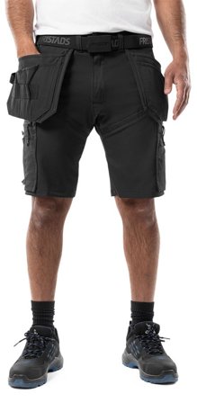 Fristads Herr Hantverkarshorts stretch 2598 LWS, Svart
