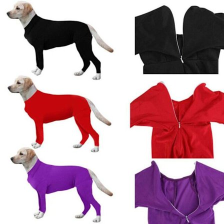 Pet Coat Dog Body Tretch fra Post Clothes Surgery Jumpsuit.