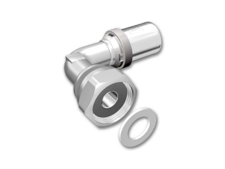 LK Systems PressPex 1876546 Vinkelkoppling 90°, lekande mutter 20 mm x G20, Installation