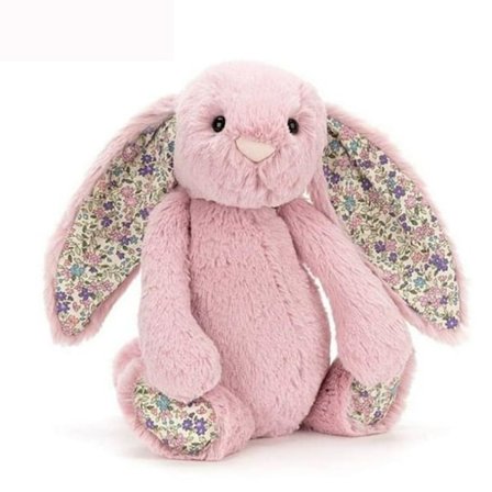Jellycat Bashful Kanin Gosedjur, Plyschleksak med Mjuka Öron, Oändligt Kul - 31 cm Kanin Plyschleksak för Barn i Alla Åldrar