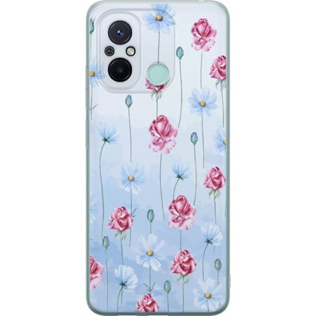 Kompatibel Mobilcover til Xiaomi Redmi 12C Petal Reverie Sky Blue