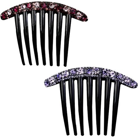 2 stk hårkammer tenner hårkam hårtilbehør vintage hår