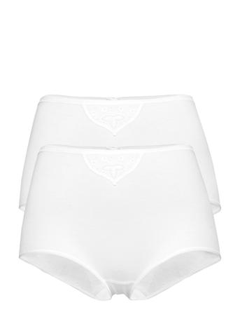 Maxi Brief Lingerie Panties High Waisted Panties Hvid Schiesser