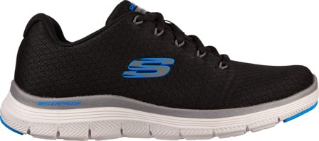 Skechers Men's Flex Advantage 4.0 - Waterproof Men everyday shoes Black 44