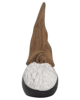 Juledekorasjon Dekornisse tre Svart