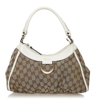 Gucci Vintage, Pre-owned Bag Bruin, Dames, Maat:ONE Size