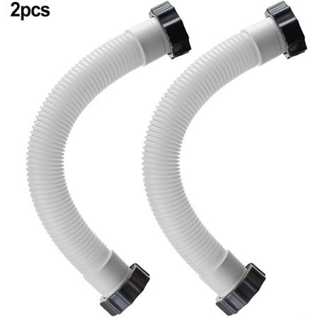 Pakke 38mm Pool Filter Pumpe Udskiftningsslange, Filter Pumpe Sammenkoblingsslange Tilbehør til Intex