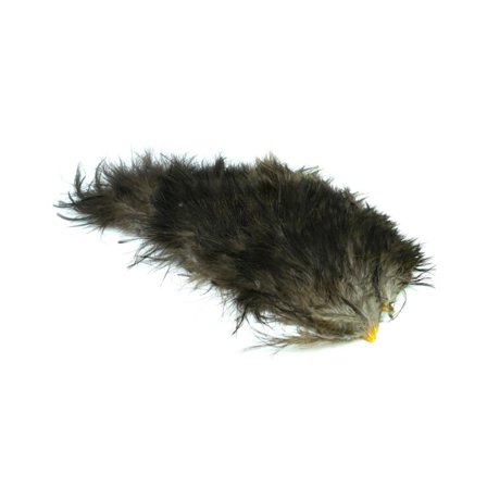 Whiting Mini Bird Fur - Black
