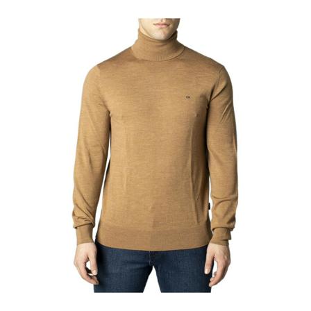 Calvin Klein Jeans, Turtlenecks Bruin, Heren, Maat:M