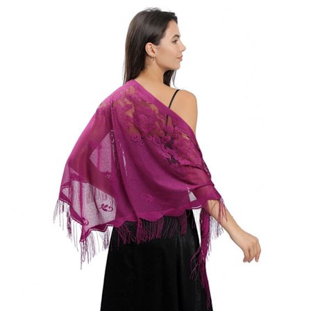 Aftenkjoler Sjal Lady Cape Wraps LILLA LILLA