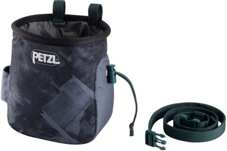 Petzl Saka Chalk Bag Dark Gray