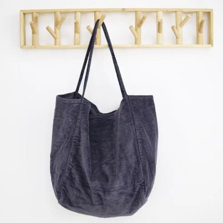 Shopper Bag Tote Bag MÖRKGRÅ