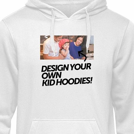 Design din egen Børne-Hoodie | Personlig Hættetrøje