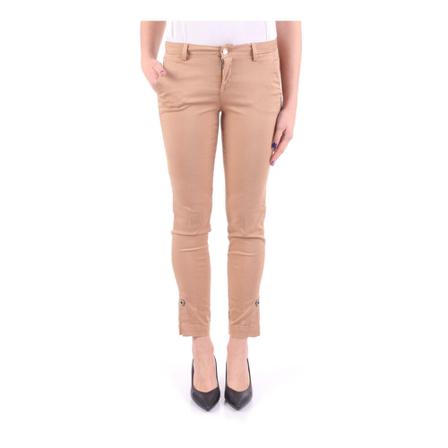 Liu Jo Slim-fit Broek , Beige , Dames , Maat: W28