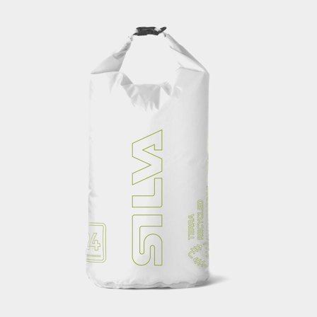 Drybag / waterproof dry sack Silva Terra, 70D, 24 litre, white/green