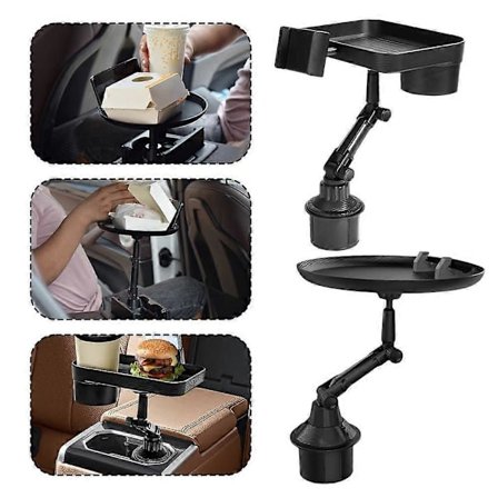 Mugghållare för bil Middagstallrik Mat och dryck Bord Instrumentbräda Bricka Resa