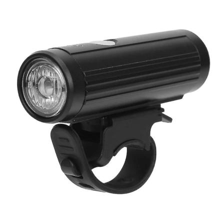 Polkupyörän etuvalo, USB-ladattava pyörän ajovalo Mtb Ipx5 vedenpitävä pyöräilyetuvalo (musta)