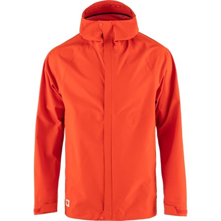 Fjällräven Men's High Coast Hydratic Trail Jacket in Flame Orange | Size: Large