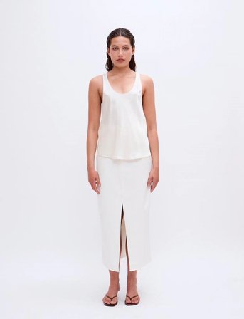 2NDDAY 2Nd Amalia - Silky Viscose - Cream - 34