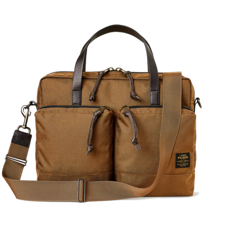 Filson Dryden Briefcase Whiskey