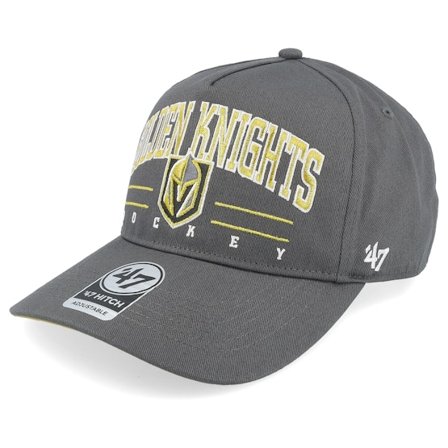 47 Brand - NHL - Grey - adjustable - Cap - Vegas Golden Knights Roscoe 47 Hitch Charcoal A-frame Adjustable - Hatstore