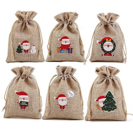 Naturposer, Gaveposer, Jute Pose, Jute Taske, Små Poser Med Snøre, Bryllup Hjemmeforsyninger Håndværksgave (36 Stykker, 10 X 14 Cm)