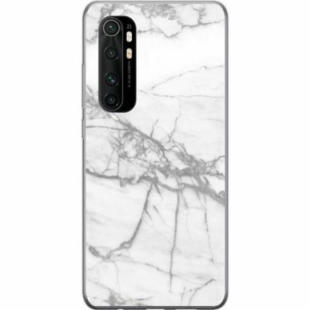 Xiaomi Mi Note 10 Lite Genomskinligt Skal Marmor