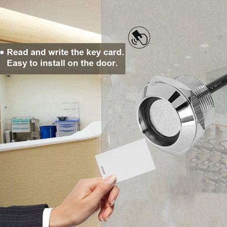 2 Linjer Kobber Læsehoved Ibutton Probe TM Kortlæser til Adgangskontrol