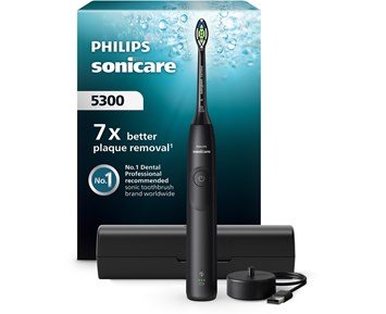 Philips HX7101/02 1HLD-BLACK - Sonicare 5300 eltandborste med inbyggd tryckvarning