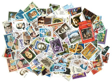 Berømte personer - 100 frimærker