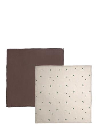 Yummy Muslin - Pack Of 2 Baby & Maternity Baby Sleep Muslins Muslin Cloths Multi/patterned OYOY MINI