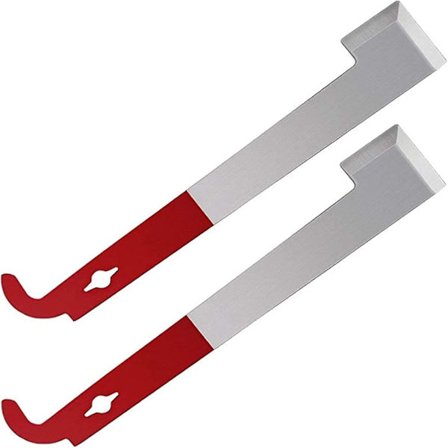 Rustfrit Stål Bikube Skrabere Bikube Skrabere Biavl Skraber Værktøj Rustfrit Stål Bikube Løfter Og Skraber Til Bier Forsyninger Biavl Udstyr 2 P