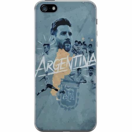 Apple Iphone 5 Genomskinligt Skal Lionel Andrés Messi