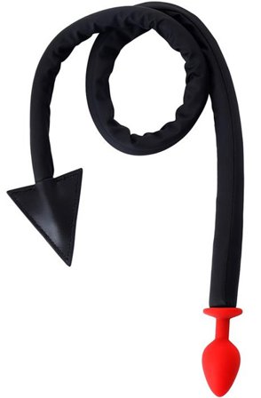 A-Gusto Butt Plug With Devil Tail Analplugg med svans - Blushme.se