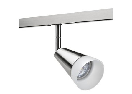 SG Zip Spot Glass 2700K Stål 230V