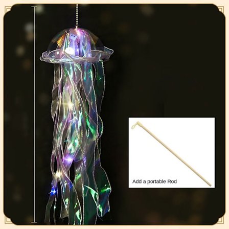 Manetlampa Lykta Blomsterlampa LILA