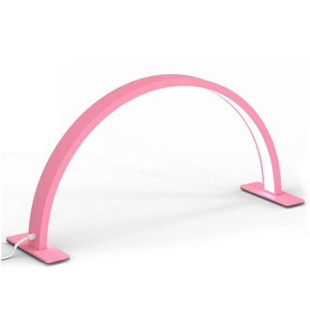 Halvmånelampe til Neglebord USB Skrivebordslampe til Negle Øjenvippeforlængelse Tatovering Øjenbryn LED Bordlampe Arbejdsbordslampe Hvid