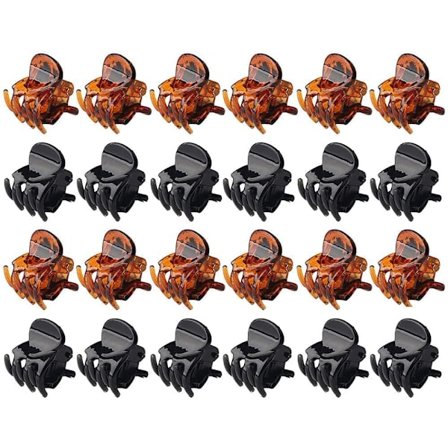 Liukumattomat minipinnit, 24 kappaletta pienet naisten hiuspinnit pienet