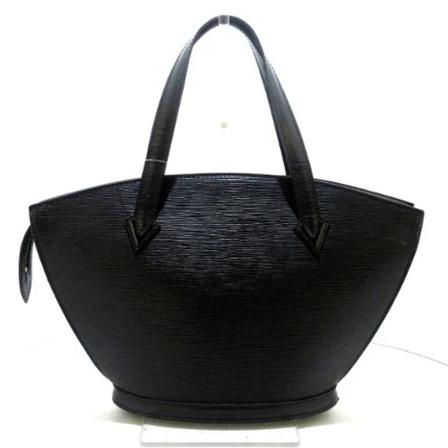 Louis Vuitton Vintage, Pre-owned Handbag Zwart, Dames, Maat:ONE Size,leather