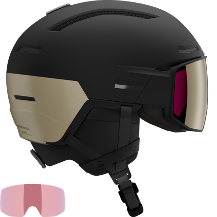 Salomon - Kaski Kaski Driver Prime Sigma Plus - Black / Light Bronze Met.