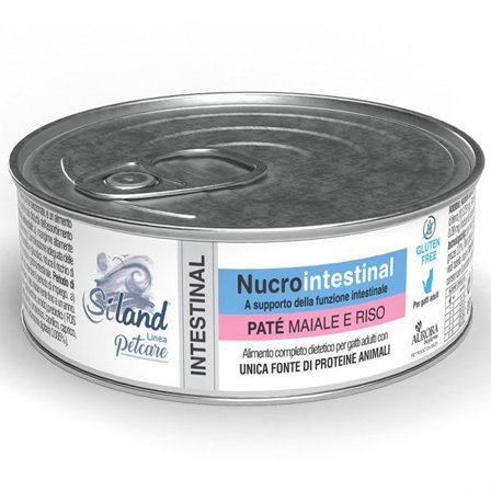 Siland Nucrointestinal Cibo Umido Per Gatti Maiale E Riso 85g