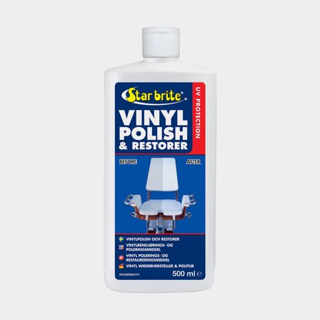 Vinylový lešticí přípravek Star Brite Vinyl Polish & Restorer, 500 ml