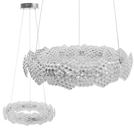 HÄNGANDE TAKLAMPA TOOLIGHT MS017-CP KROM 57CM